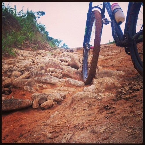 educostavix: Rockgarden is cruel! #mtb #mountainbike #strava #treino #workout #ciclismo #cycle #bike