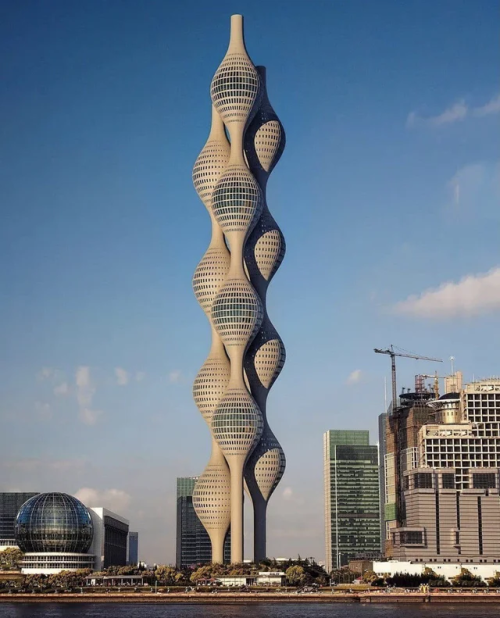 “Ternary Towers,” Shanghai, China,Hayri Atak Architectural Design Studio