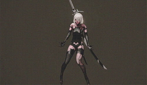 moopie:A2′s “berserk + taunt” animations