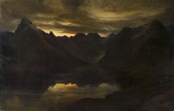 aheronn:John MacWhirter - Loch Coruisk, Isle