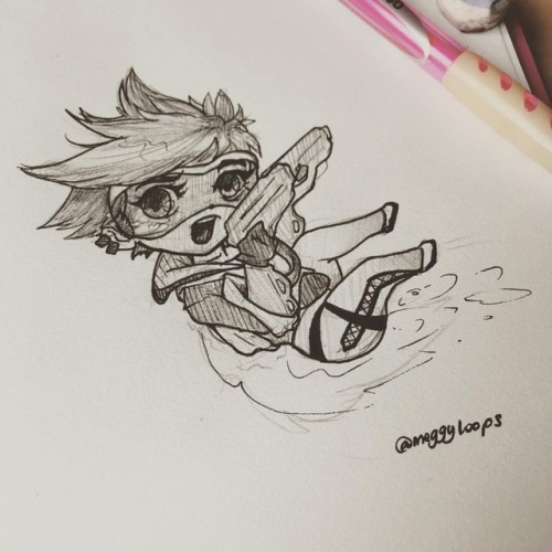 Tracer fanart, 2017