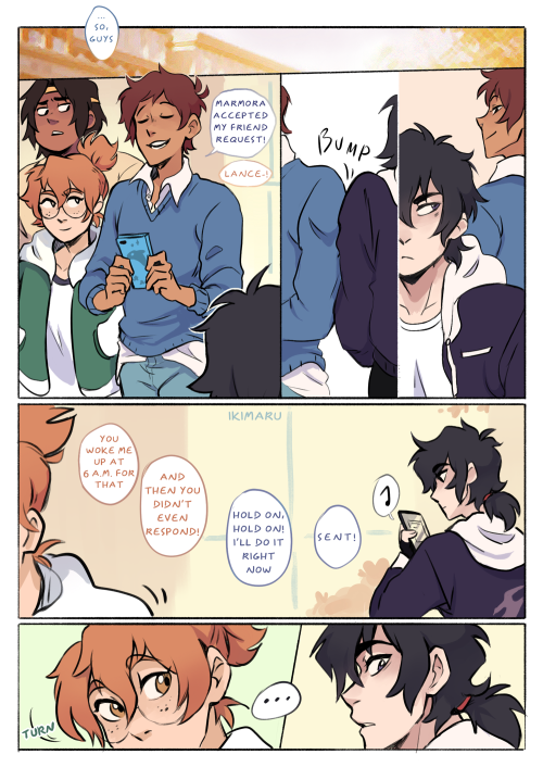 VR/college AU part 4!felt like picking up