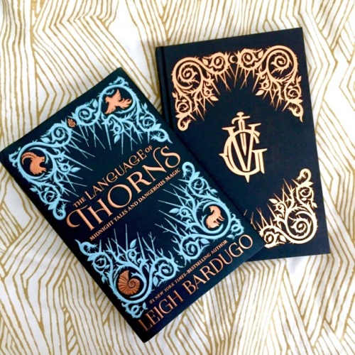 filltheshelves:Would. You. Look. At. This. Beauty.  A Language of Thorns by Leigh Bardugo
