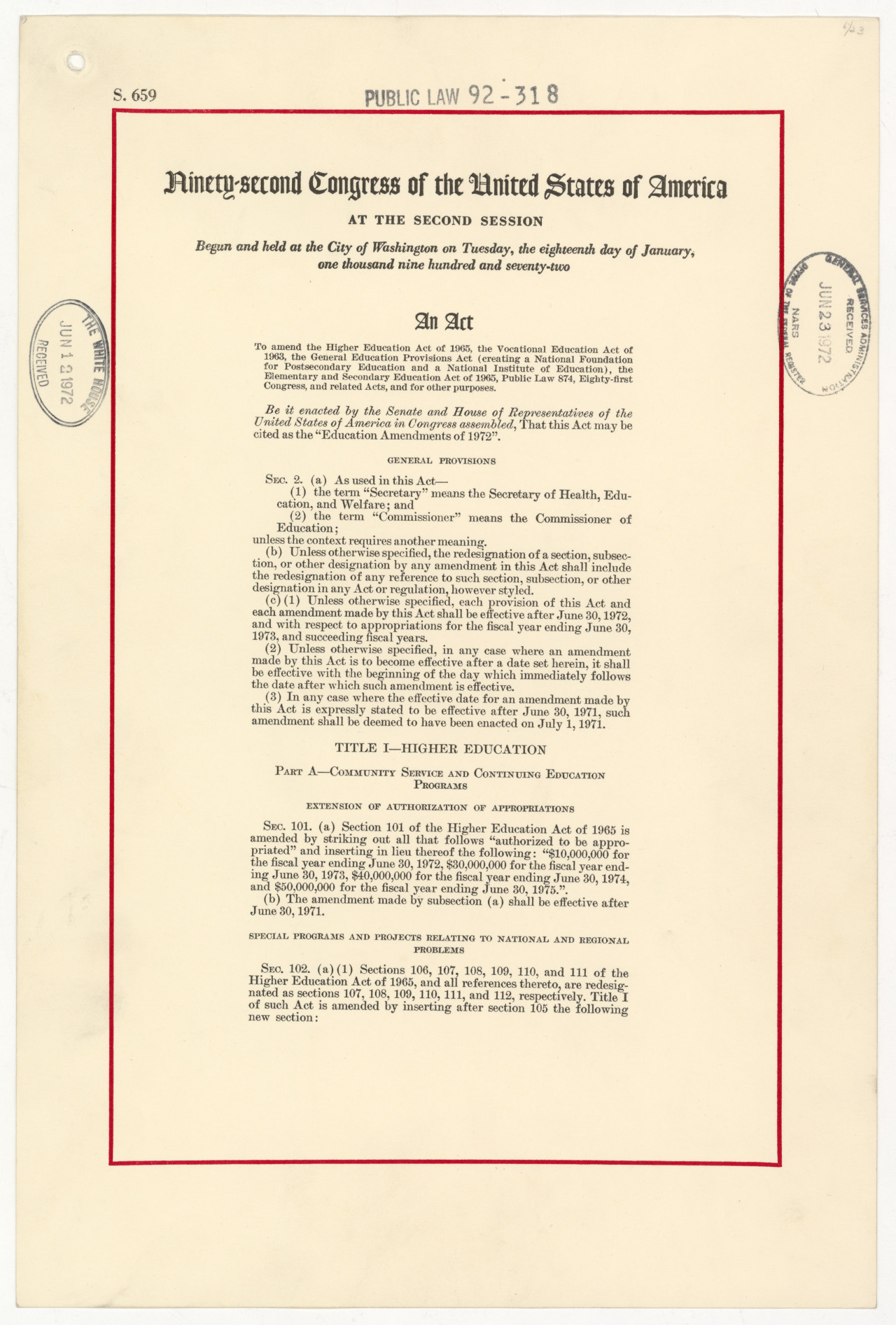 civil rights act of 1964 document