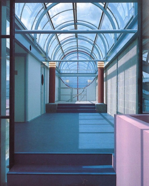 thetriumphofpostmodernism:Water Treatment Centre, Reading, Terry Farrell, 1979-82thetriumphof