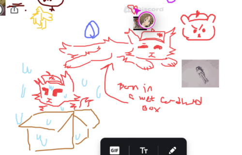 Some Of The Discord Art Program Doodles I Did Wif Friendz
