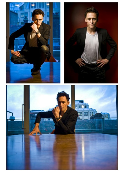 lolawashere:Tom Hiddleston photoshoot by Francesco Guidicini, from 2011. Primary colours work well f