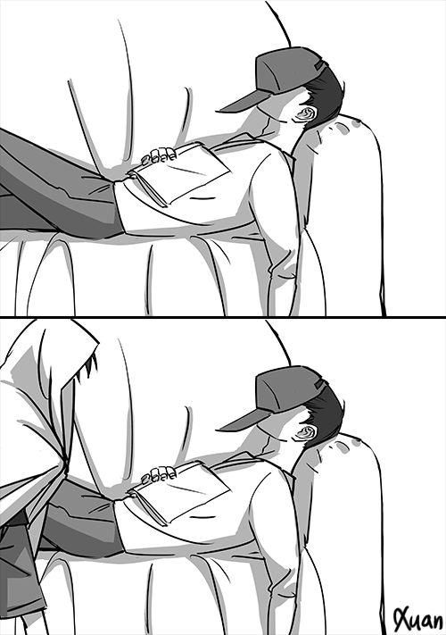 xuansanatomy:  “What are you thinking, Tadashi (knucklehead)?” he said to himself.