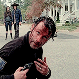 macheteandpython:  Rick Grimes in every episode - TryYou still don’t get it. None of you do! We know what needs to be done and we do it. We’re the ones who live. You, you just sit and plan and hesitate. You pretend like you know when you don’t.