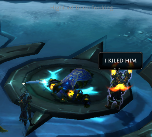 world-of-screenshots: halduron-brightwang: we…. killed Tirion…. Hghghjbds