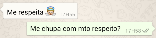 É, as novinha tão a mil