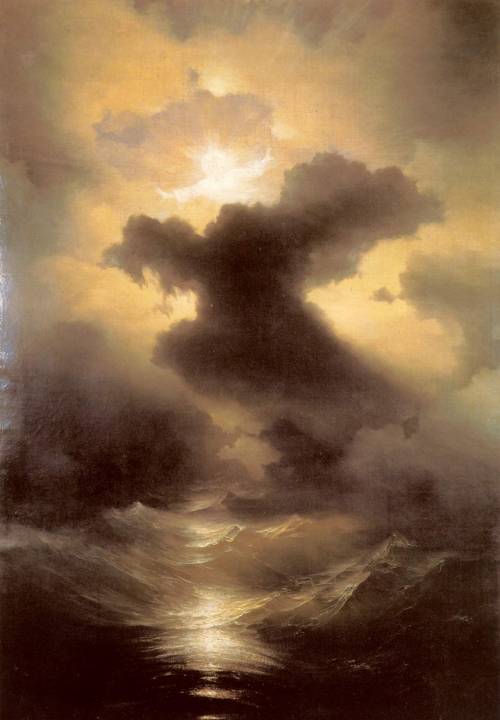 Chaos.  The Genesis, Ivan Aivazovsky, 1841