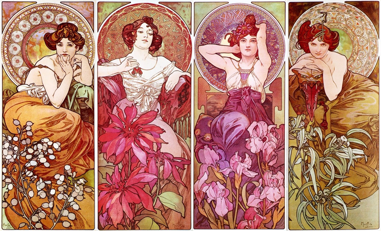 nicolenamias-inspirationboard:  Alphonse Mucha