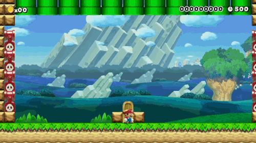 lw28: Here little Super Mario Maker gif collection for your Wednesday afternoon! 