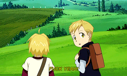 seraphsfire:   fullmetal alchemist brotherhood bloopers 