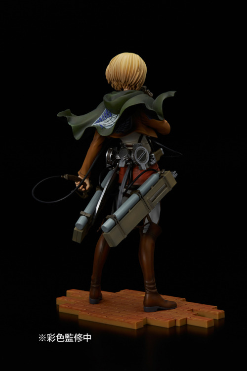  SENTINEL releases prototypes of the painted BRAVE-ACT Armin Arlert 1/8 figure! (Source)  Armin being the wise BAMF that he is.