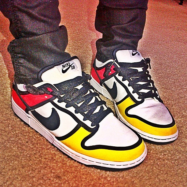 nike sb piet mondrian