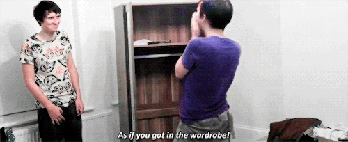 huphilpuffs:100 Days of London Flat Memories → (1/100)THE WARDROBE