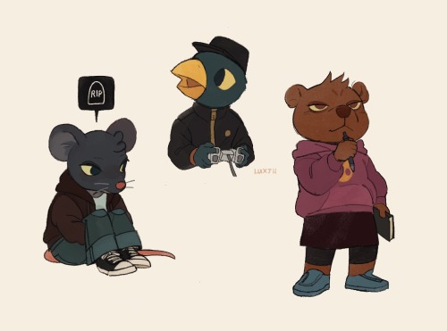 Night in The Woods human versions