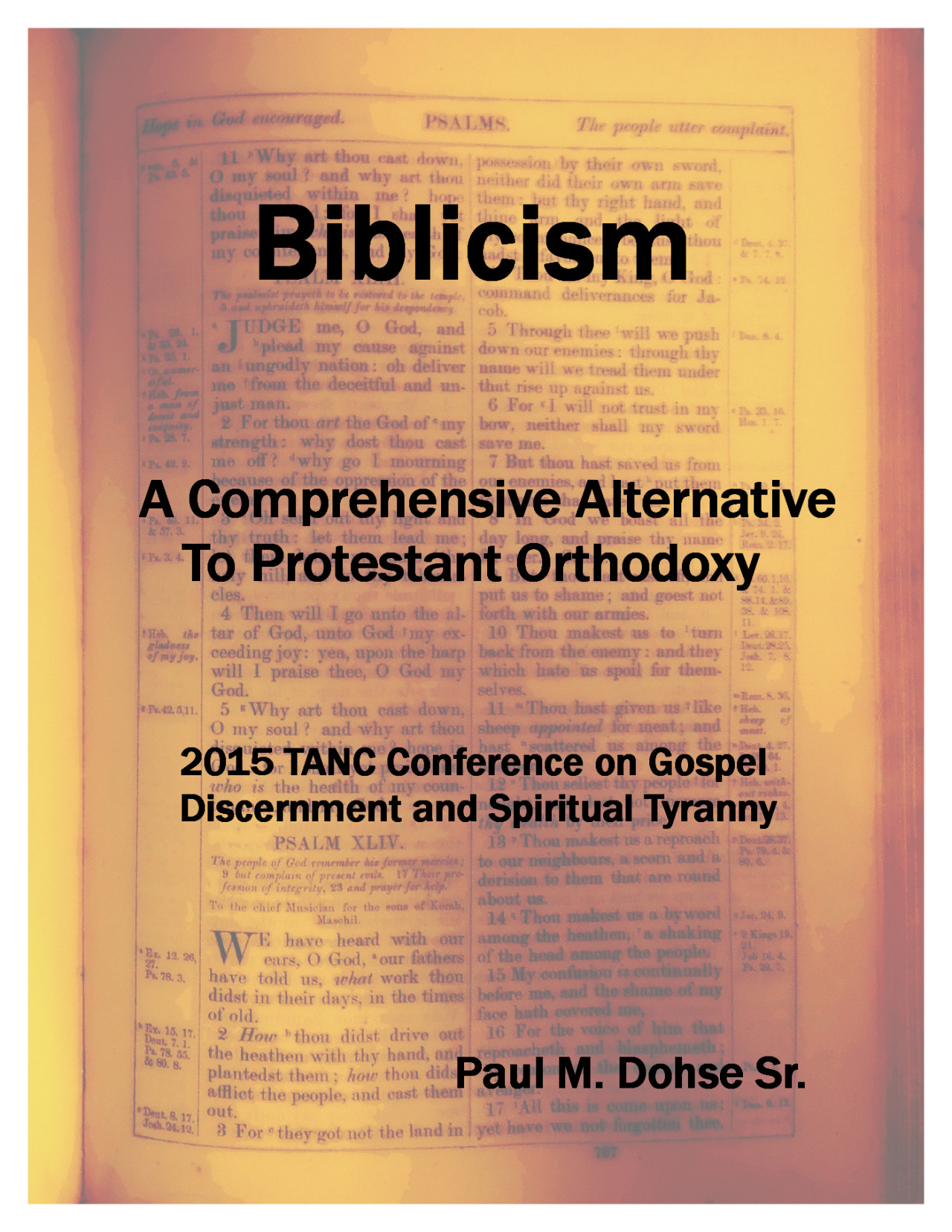 An Introduction to TANC 2015: Why the Protestant Reformation is a Lie
2015.ttanc.com Protestants don’t know anything. That’s not a derogatory remark, it’s merely a staple of Reformed ideology.