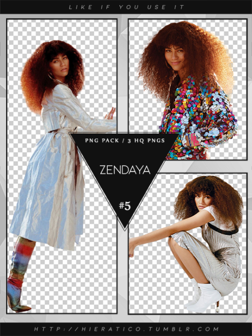 png pack: zendaya by hierático.ENG: Please don’t redistribute or reupload. Give me credit linking to