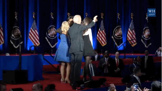 refinery29: Hug a loved one today. Gifs: The White House 