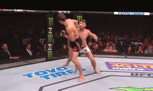 ildirigente:  Michael Bisping shocks the world with 1st-round KO of   Luke Rockhold to become Britain’s first UFC champion. 