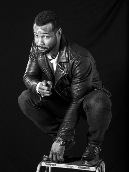 dailyparabatri:Isaiah Mustafa’s Exclusive HollywoodLife Portraits