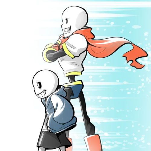 cubewatermelon:I keep drawing these skelebros because they’re very important to meeee.Here’s a bunch