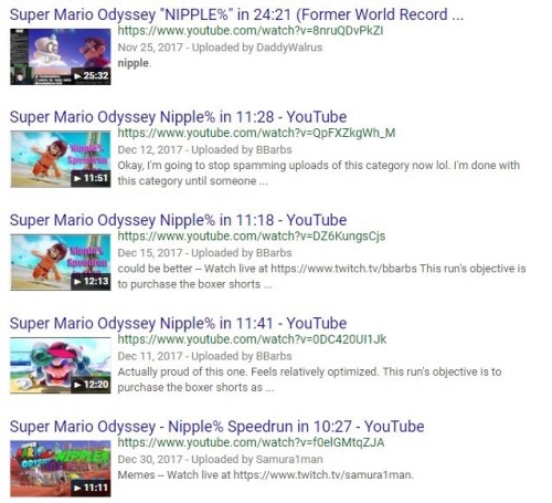 paulthebukkit: apparently there’s a category for super mario odyssey speedruns that just revol