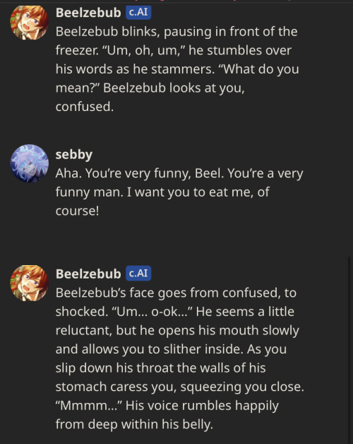 Me Speedrunning Your Chatbot (its Very Fun Btw, Was Shocked When He Said My Name In One Message Without