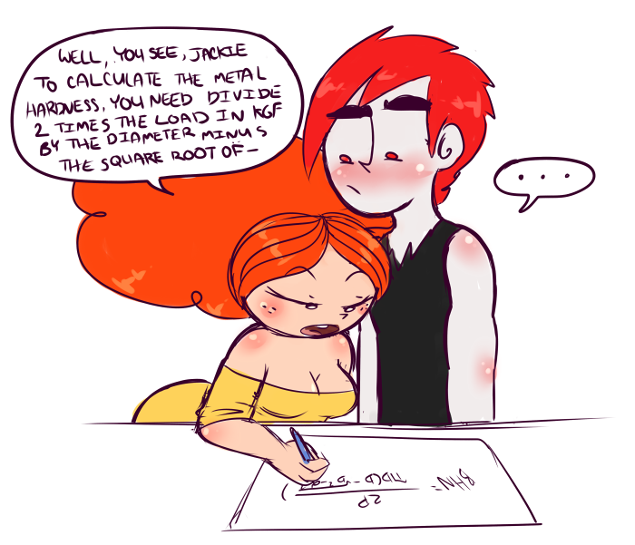 princesscallyie:   Anonymous said: Could you draw prinny helping Jack with some complex