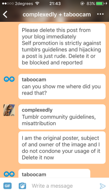 Http://taboocam.tumblr.com deletes the captions