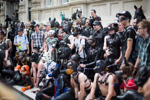 Porn Pics puppiesonladders:  Pups at London Pride 2015.