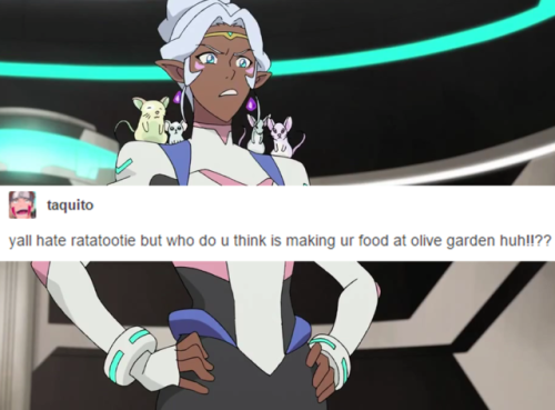 coolcheese:voltron: legendary defender + tumblr text posts: allura