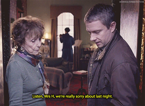 aconsultingdetective:Legit Johnlock ScenesP.S. If you hear us making out, even out of schedule, put 