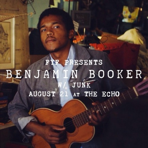 Excited for this special FYF Fest pre-party with Benjamin Booker & JUNK at The Echo on Thursday, August 21st.
Tickets available now: www.ticketfly.com/purchase/event/617649