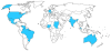 A map that shows every country that uses states as administrative divisions.