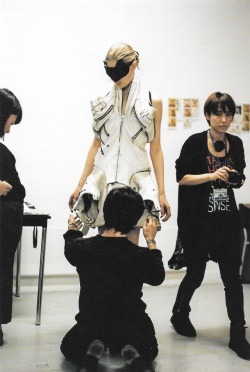 archive-pdf: Undercover AW13 ‘Anatomicouture’: Behind the Scenes. [ SOURCE &amp; FULL SCAN : ‘Undercover - Chaos / Balance’ ] 