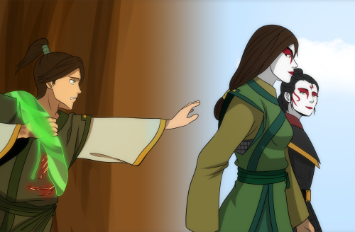 Kyoshi / ATLA comic panel dump (w/o speech bubbles)