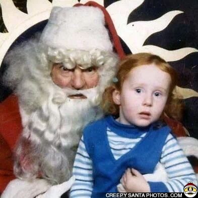 horroroftruant:  These CreepySanta Photos Are Ho-Ho-Horrifying  Nearly everyone has