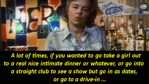 exgynocraticgrrl:  Documentary: Before Stonewall (1984)A documentary exploring mainstream