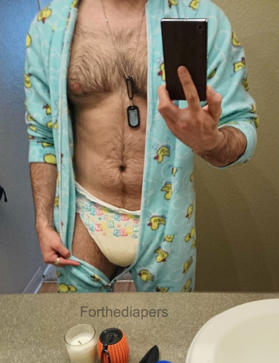 forthediapers:  My little boy. &lt;3 I love those footies on him! Soo adorable!