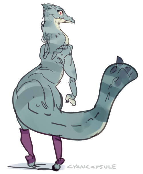cyancapsule:Here are a buncha crocodiles/gators/gharial sketches I’ve been posting over on my twitter recently! ( Sketches were originally sent to my patrons way way back!) I’ve always thought crocodiles are really cool even if it seems they kinda