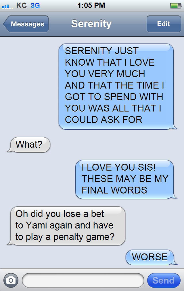 time-to-text:  Joey never got a chance to pack.