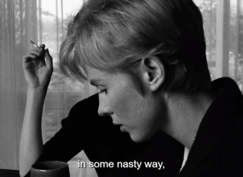 Persona (1966) directed by Ingmar Bergman