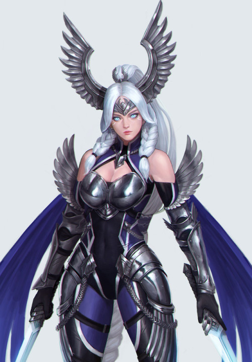 Valkyrie Hyungseok Yang www.artstation.com/artwork/bqEOr