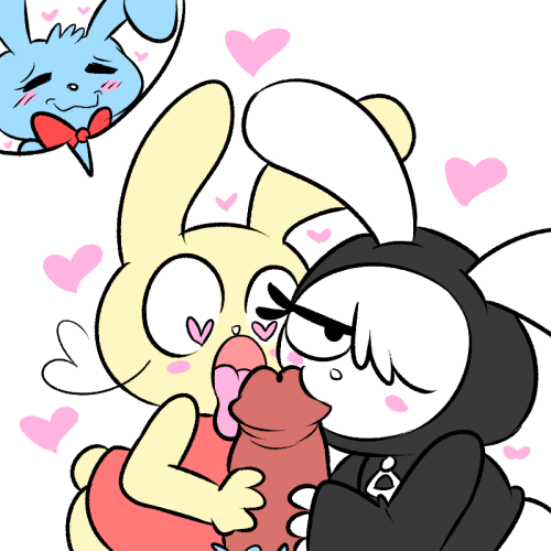 bluejrstotallylegittumbluerpart4:Bunny Love ‘O//0//O)’!!!!