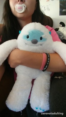 That moment when the store clerk gets super excited with you, shows you a picture of her fav stuffie and totally seems like another little when you buy an adorable stuffie