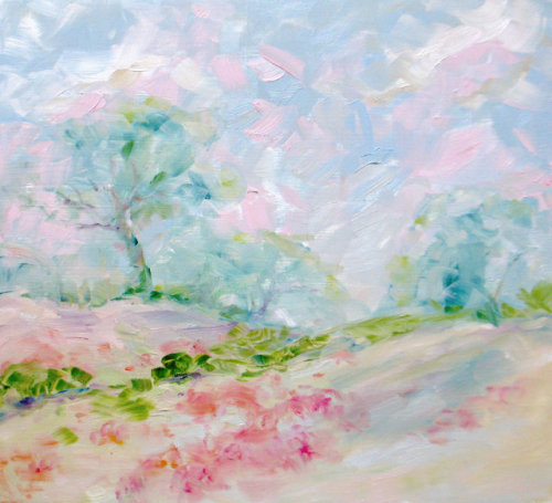 Janice Trane Jones (American, based Cavecreek, AZ, USA) - Softscape Series #1  Paintings: Oil on str